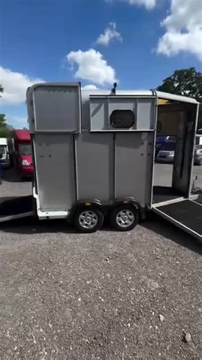 this ifor Williams 510 LTD EDITION has been worked on and good to go. #iforwilliams #horsetrailer #limitededition #forsale #horse