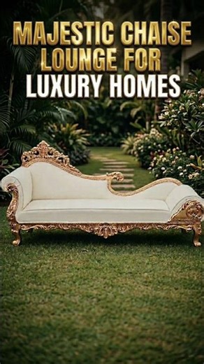 Majestic Chaise Lounge | Diwan Couch | #couch #chaiselounge #sofa #livingroomdecor #reels #shorts