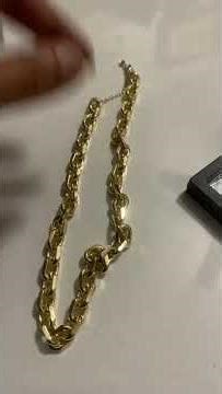 90's Style GOLD Plated Necklaces Are Making A BIG Comeback