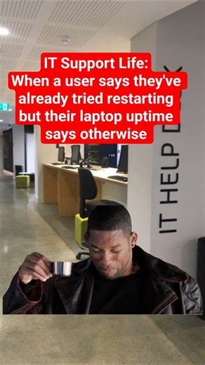When a user says they've tried restarting #helpdesk #windows11 #techsupport #itguy #itsupport