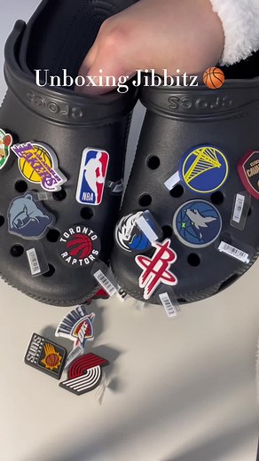 Custom NBA Jibbitz for Your Crocs Shoes