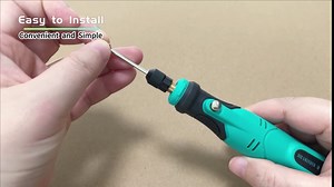 Rotary Tool Kit - 5V Cordless Rotary Tool, 3-Speed and USB Charging with 52 Accessories for Home DIY, Carving, Engraving, Sanding, Polishing