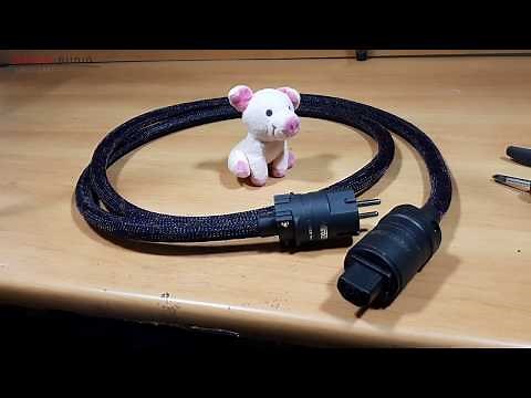 How to assemble a power cable - Neotech NC-P303 and NEP-3200