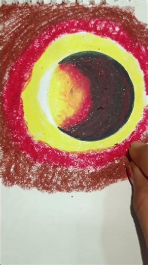lunar eclipse drawing #ytshorts #drawing #drawing4kid #howtodraw #trending #art #viral #lunareclipse