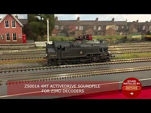 ZS001A R Standard 4MT activedrive soundfile for Zimo decoders. Sound installation by Digitrains.