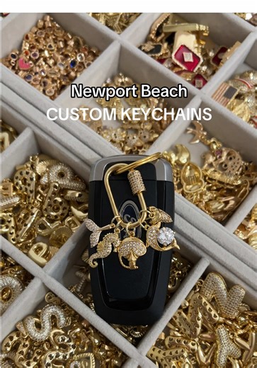 Create Custom Charm Jewelry and Keychains in Newport Beach