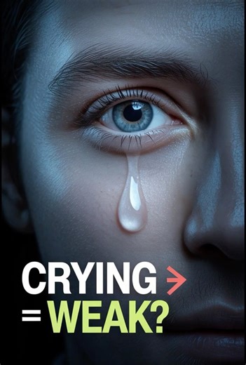 Myth BUSTED: Crying is NOT weakness.#youtubeshorts #shorts#mythbusters #viralshort #trendingshorts
