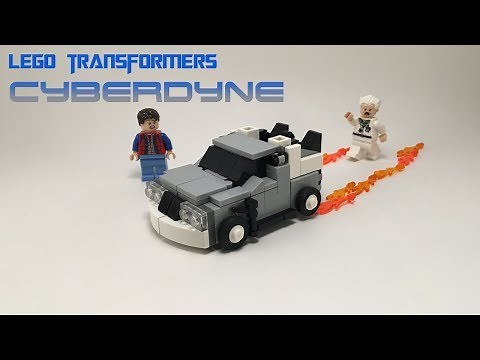 Lego Delorean Transformer - Cyberdyne