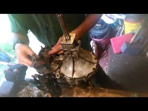 Hydrogear transaxle reassembly, part 2