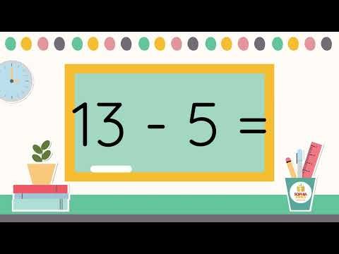 Subtraction Math Facts ➖ | Question & Answer Practice for Kids