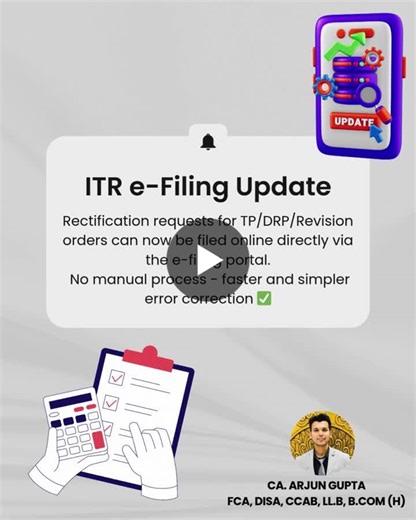 #incometax #itr #taxupdates #efiling #taxcompliance #digitalindia #taxprofessionals | Arjun Gupta