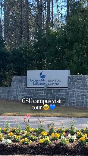 Come Tour a Georgia State University Campus with Me! 🥹🥰💙