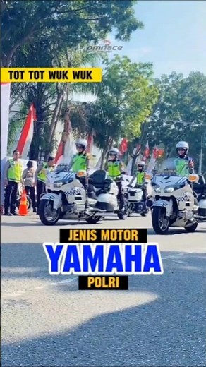 Yamaha Motorcycles Used by Indonesian Police | #police #policemotorcycles