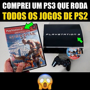 499K views · 10K reactions | Comprei PS3 que roda todos os jogos de PS2. | Fiaspo Games | Facebook