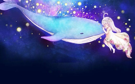 【ASMR环境体验】深海的水声&巨鲸的声音，一个小时的安眠引导3D