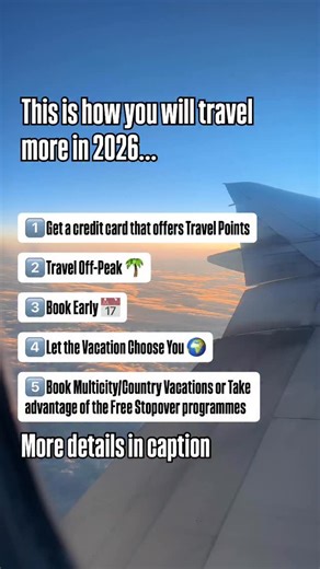 1.1K views · 13 reactions |  1. Get a Travel Rewards Credit Card...