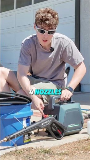 Tesla of pressure washers MaxFlow 1500 PSI, compact, lasts 3x longer. Link below! #MaxFlow #shorts