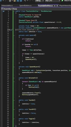 How do you make an interaction system? #gamedeveloper #gamedev #unity #games #furry