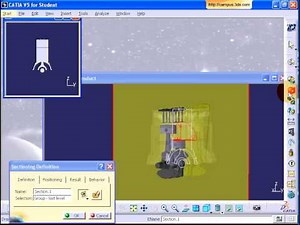 CATIA V5 DMU Space Analysis Sectioning Plane