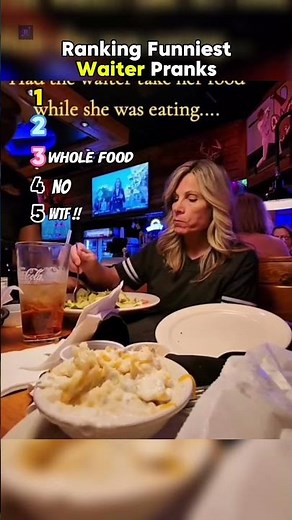 Ranking the Craziest Waiter Pranks 😂
