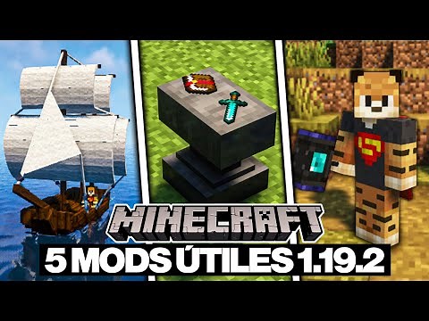 5 Mods Utiles para Minecraft Forge 1.19.2 😄
