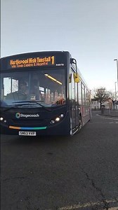 36979 ENVIRO²⁰⁰ 1 service to Hartlepool high Tunstall #bus #automobile #buscompany #train