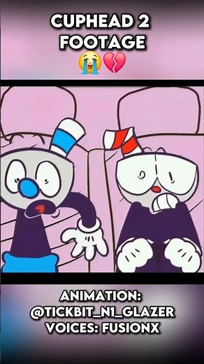 POV: Cuphead 2 Gameplay😭💔 #cuphead #animation #voiceover #fusionx
