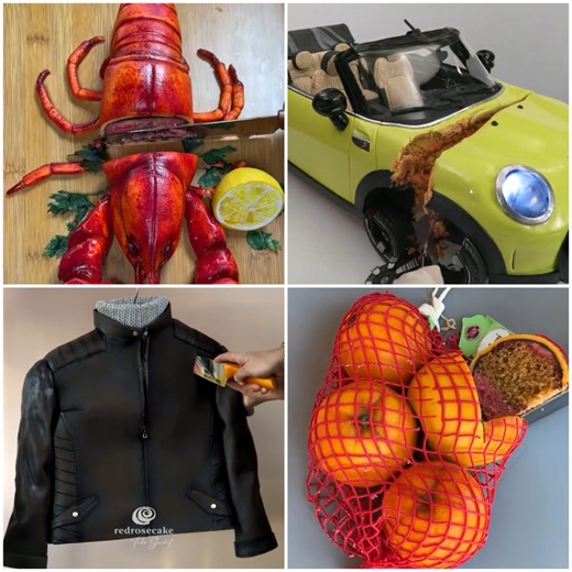 834K views · 2.6K reactions | Compilation of hyperrealistic cakes! | MetDaan Creative | Facebook