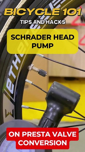 Convert Presta Valve to Schrader: Easy Bike Hack