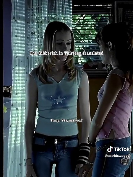 Evie Zamora and Tracy: Exploring Thirteen in Gibberish Language