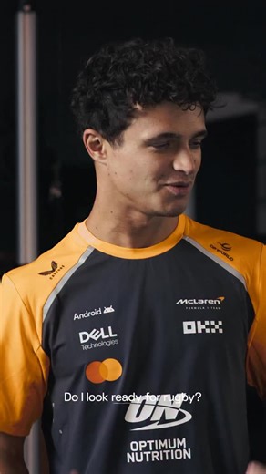 McLaren on Instagram: "F1 x Rugby ⚡️ Lando debriefs with England fly-half Marcus Smith on what it takes to stay sharp at the elite level in the latest episode of Optimum Nutrition: Unlocked. #McLaren"