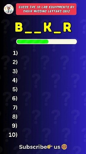 18K views · 356 reactions | #LabEquipment #lab #equipment #reels #quiz #chemistryquiz #triviamingle | Trivia Mingle | Facebook