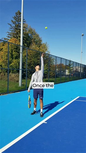 Master the toss before anything else #tennis