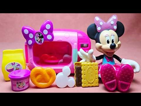 Disney Minnie Mouse Marvelous Microwave Set Satisfying with Unboxing Compilation Toys ASMR #1027