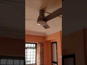 KDK Ceiling Fan K12UX With DC motor, LED light and remote