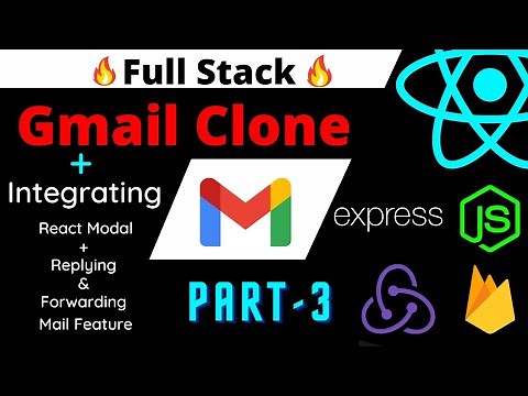 Full Stack Gmail clone | Complete UI design of Gmail frontend | React modal tutorial | Part 3