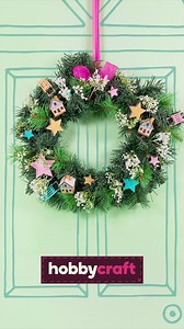 692 reactions · 41 shares | Welcome your visitors into your home this year with a handmade Christmas wreath. Create something personal that can last a life time with Hobbycraft! | Hobbycraft | Facebook