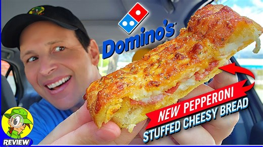 Domino's® Pepperoni Stuffed Cheesy Bread Review