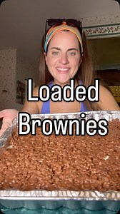 Loaded brownies #easyrecipe #brownies #easydessert #recipe #recipeshare #recipes #howto #brownielovers #chocolate #fypage #foryoupageofficiall #fypage #dessert #dessertrecipe #fyp #fypreelsシ゚ #fypage #fall #fallrecipe | Sarah Kraffty