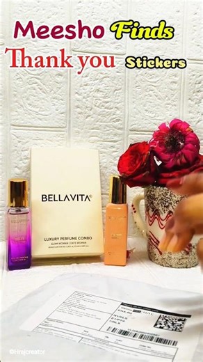 Thank You Stickers| Meesho haul #meesho #myntrahaul #meeshofinds