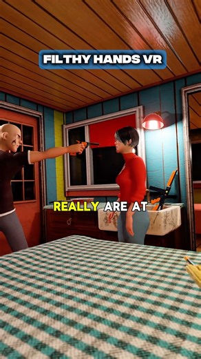 Could you protect your family against a robber in VR? #metaquest #vr #gaming #vrgame #gtag