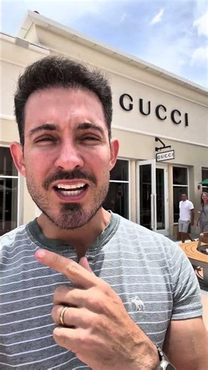 How much does a Gucci bag cost at the outlet mall in Orlando?