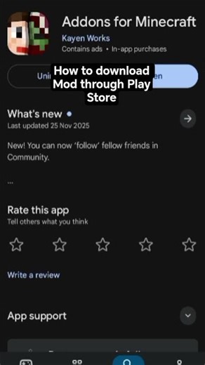 tutorial to download mod and addin for mcpe #tutorial
