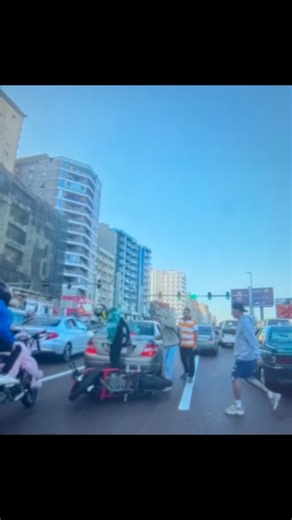 عشان العجله اللى ورا متلعبش منه كده غلط ❌❌🙏‼️‼️❌ | Samy bike لتعليم قيادة الاسكوتر