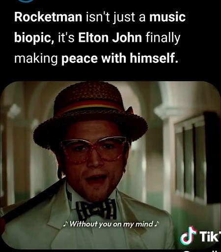 Rocketman hallway performance explained — Elton John I'm Still Standing scene