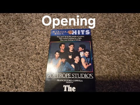 Opening To The Outsiders 1998 (1999 Reprint) VHS