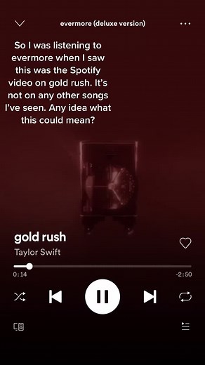 Im so confused what does this mean Taylor!! #taylorswift #swiftok #redtaylorsversion