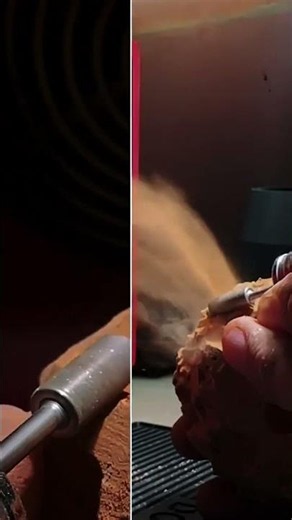 Dust Terminator for Wood Carving! Super Powerful Desktop Vacuum Eliminates All Sanding Debris