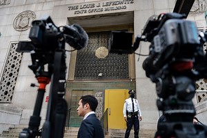 No electronics in courtroom for Trump’s arraignment, judge says