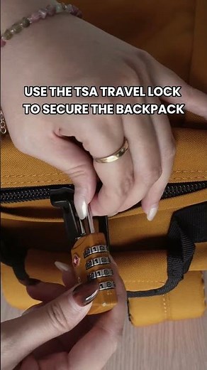 TSA lock: common mistakes & the right setup ✅🔐🧳